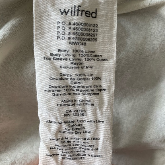 Aritzia Wilfred Linen Blazer - Picture 13 of 13